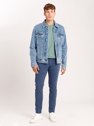 Cross Jeans Übergangsjacke 'A 320' in Blau