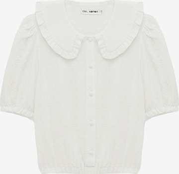 Koton Blouse in Wit: voorkant