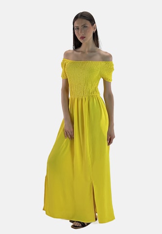 Elara Sommerkjole i gul