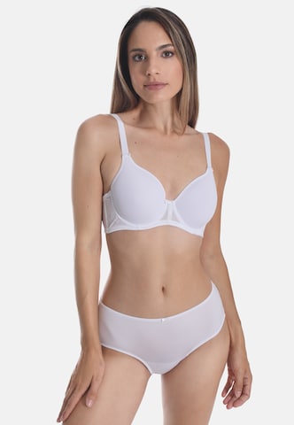 sassa T-shirt Bra in White