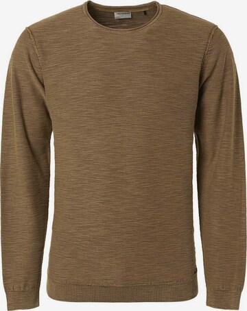 No Excess Sweater in Brown: front
