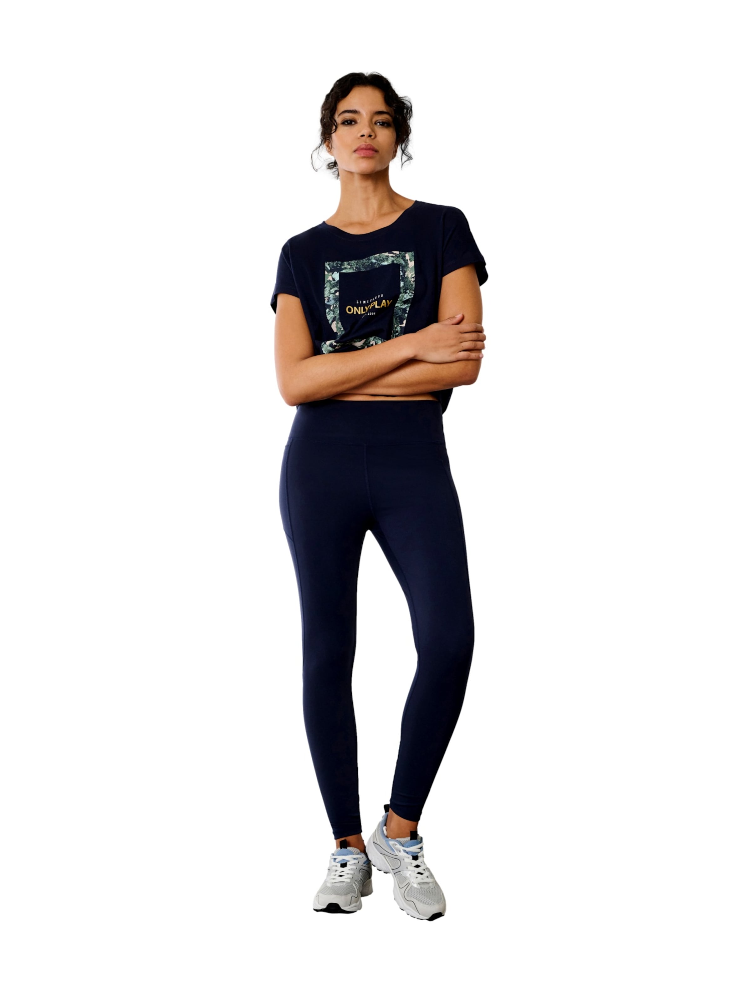 ONLY PLAY Slimfit Leggings 'Jam-2-Save' in Bruin