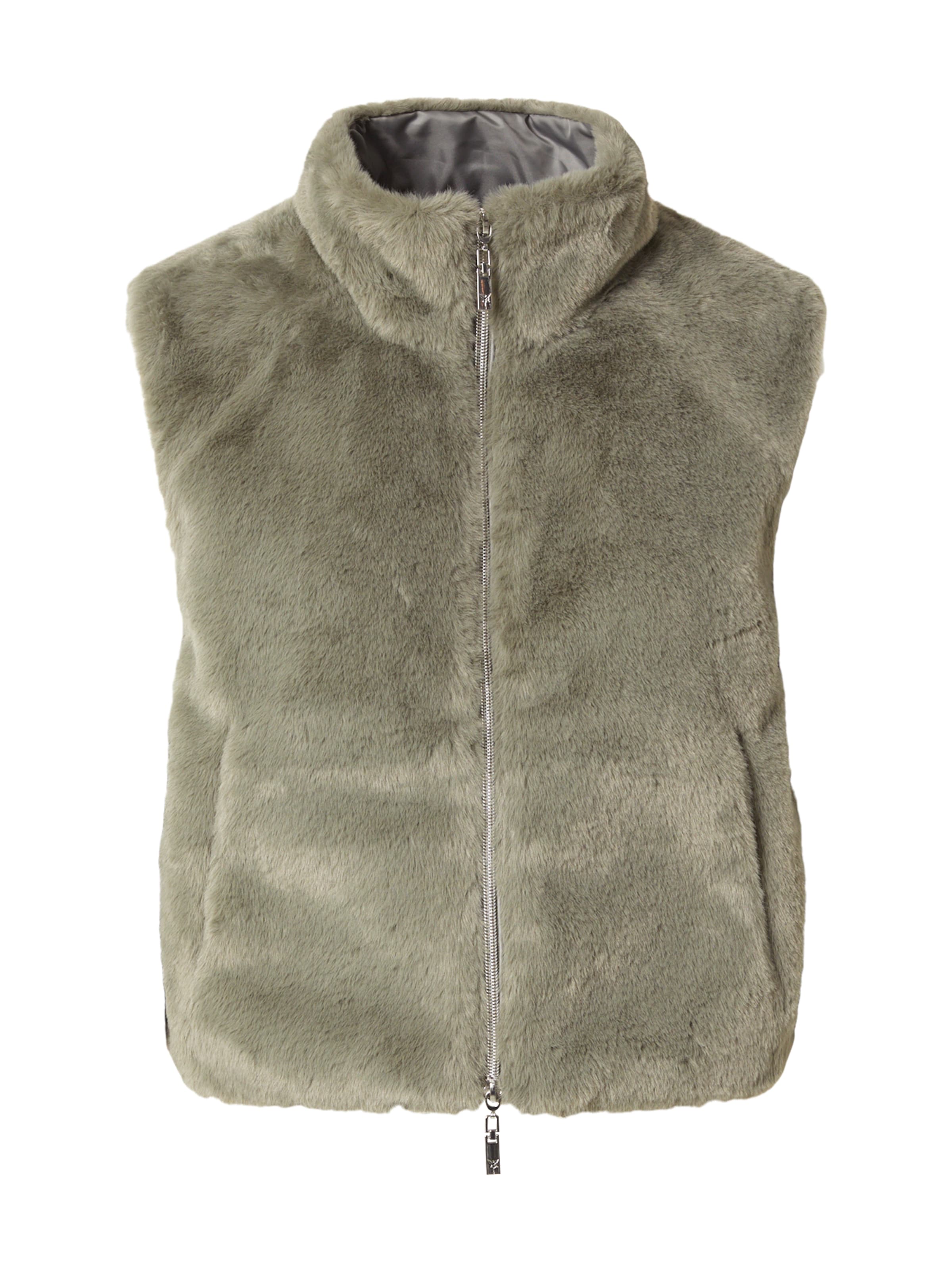 Gilet di monari in verde: frontale