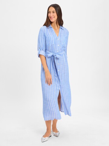 Marie Lund Dress in Blue: front