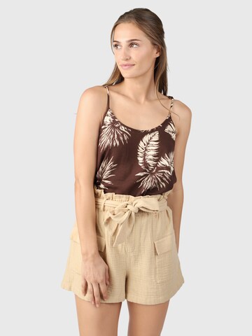 BRUNOTTI Loosefit Hose in Beige: predná strana