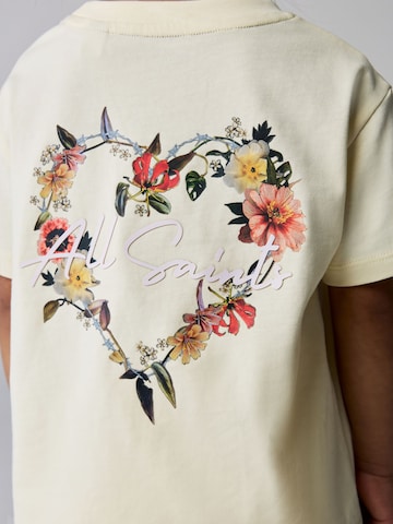 smALLSAINTS Set: T-Shirt und Shorts in Gelb