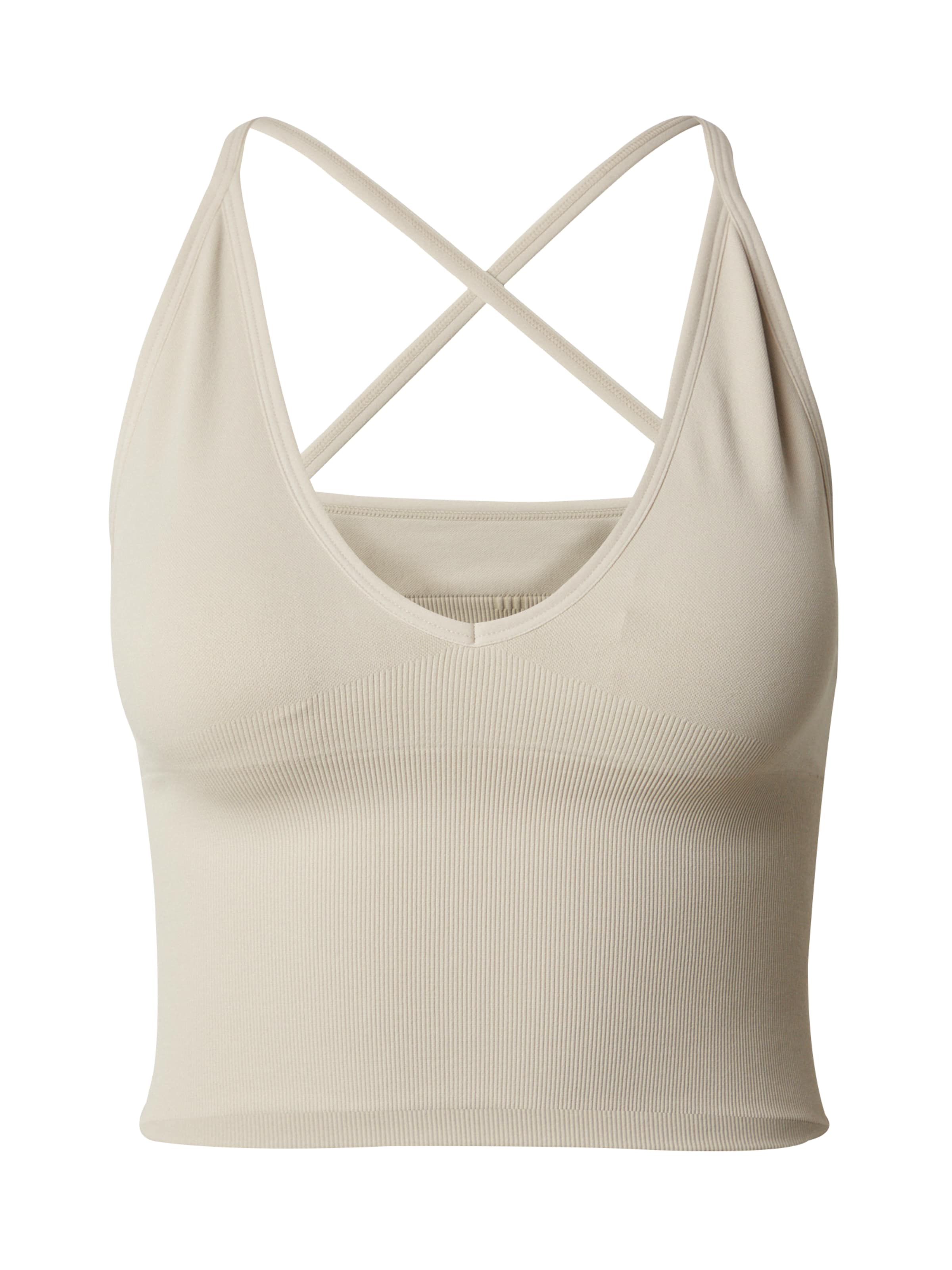 Aim'n Бюстье Спортивный бюстгальтер в Бежевый: спереди