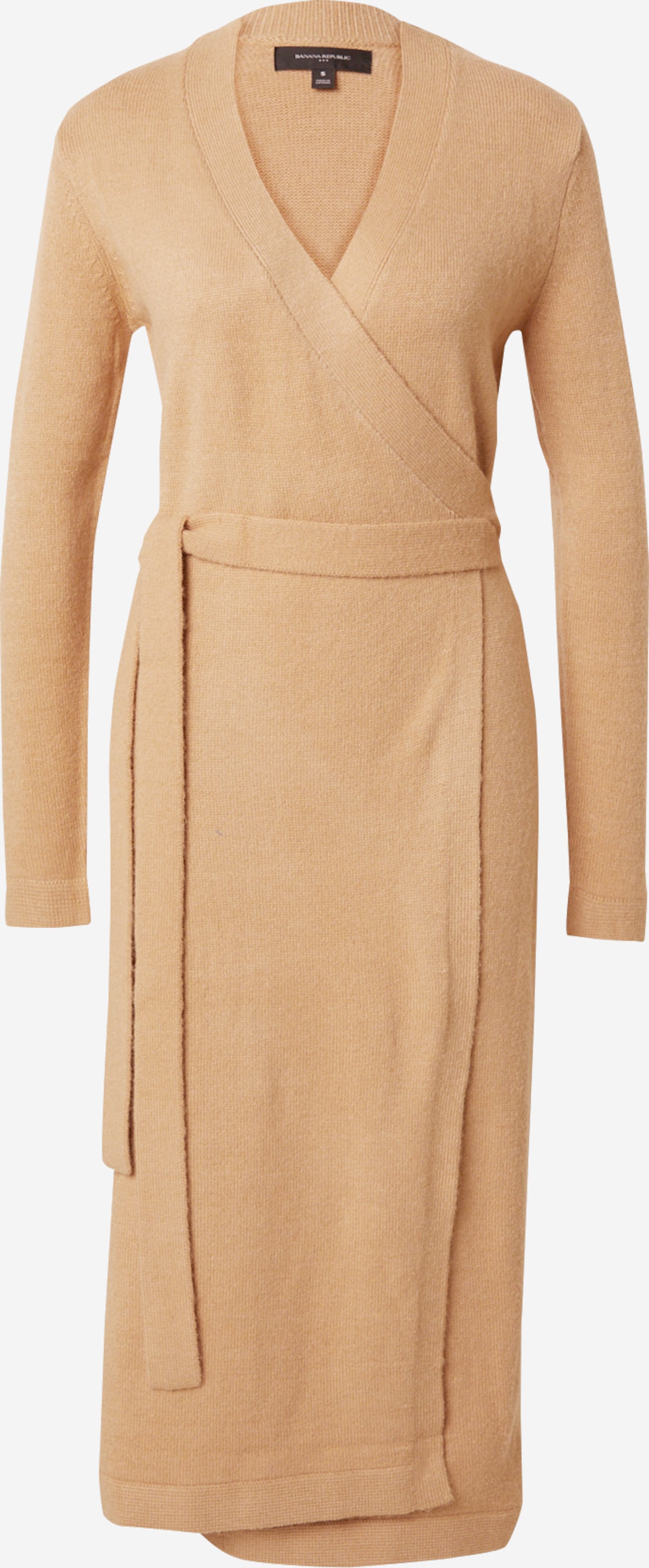 Banana Republic Gebreide jurk in Camel ABOUT YOU