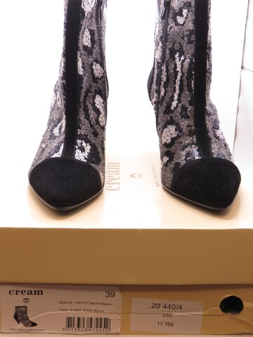 Ankle boots 'Tess Botsuana' di Cream in nero