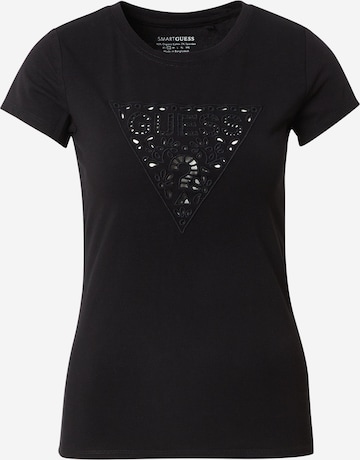 GUESS - Camisa em preto: frente