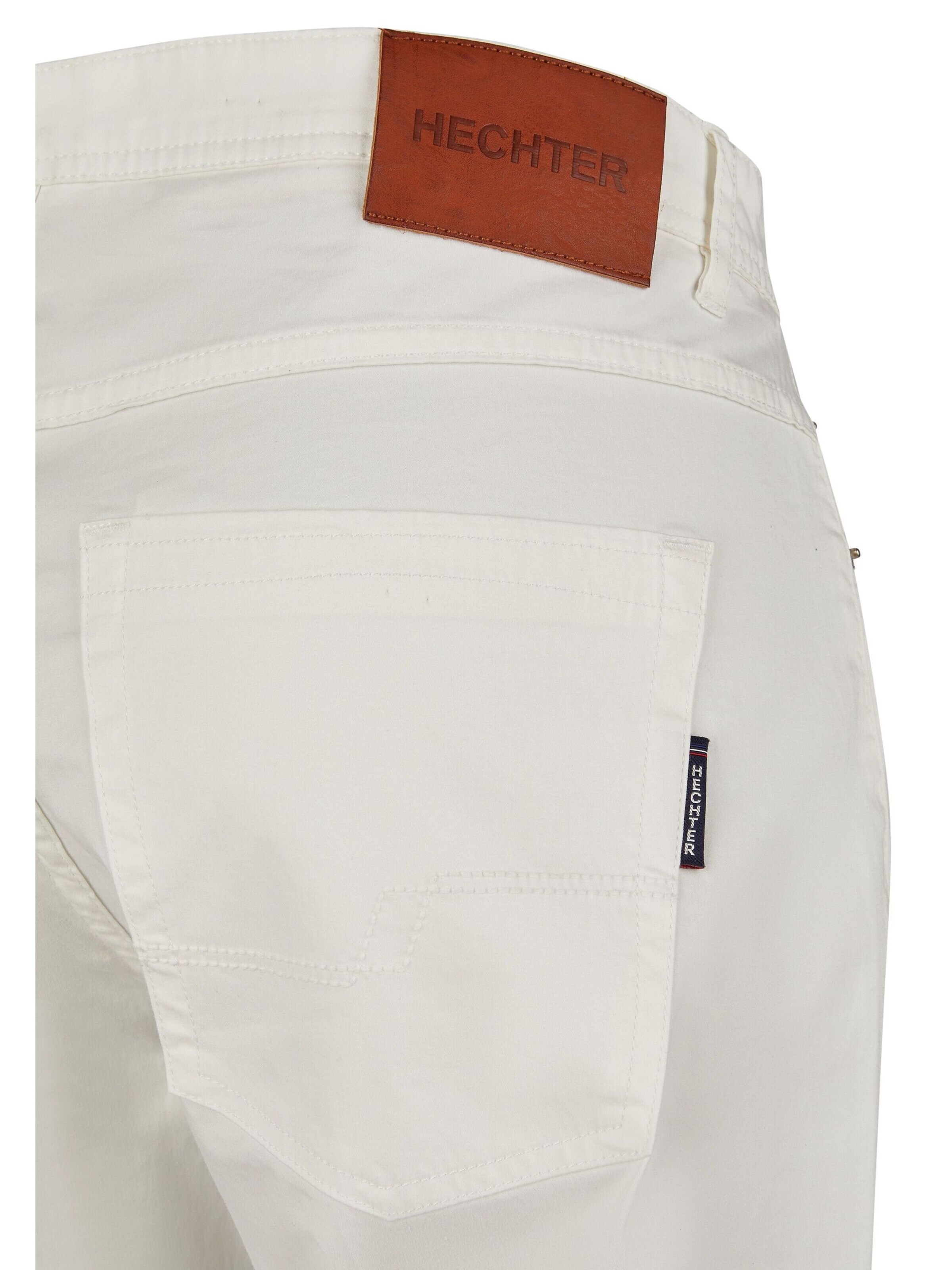 Regular Pantalon chino HECHTER PARIS en blanc