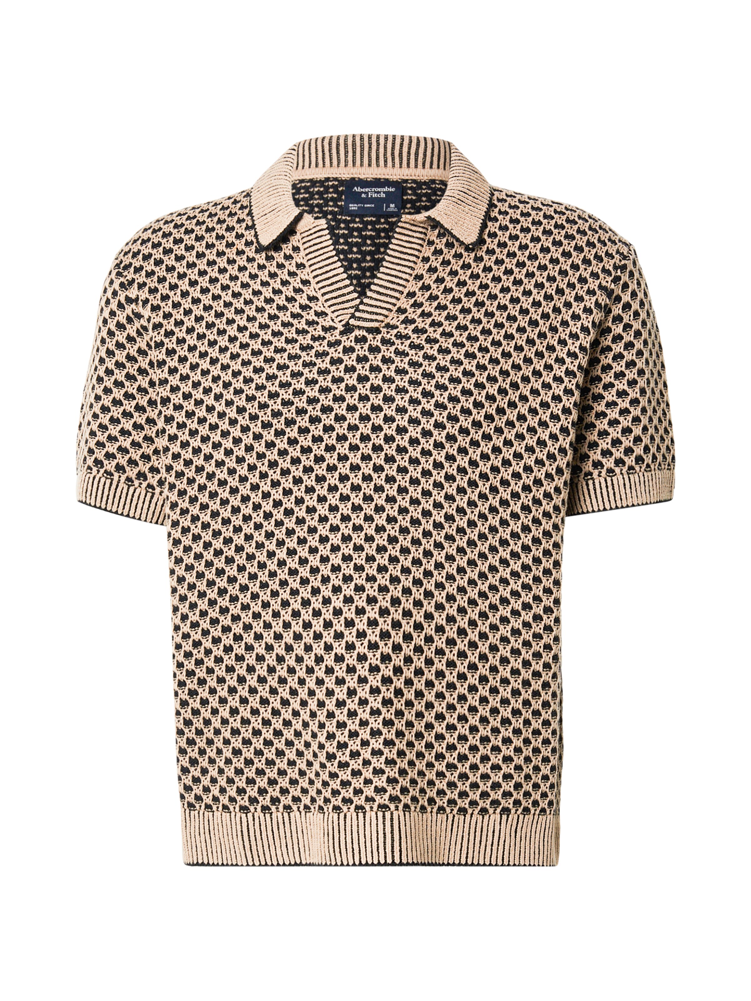 Pull-over Abercrombie & Fitch en marron : devant