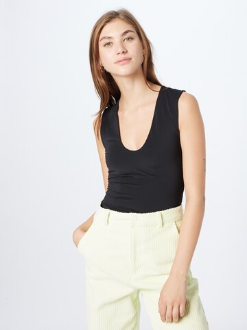 Free People Top 'SECOND SKIN' in Black: front