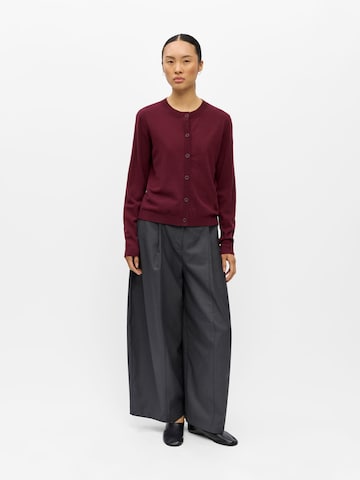 OBJECT Knit cardigan 'THESS' in Red