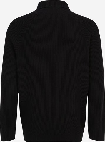 Jack & Jones Plus Pullover in Schwarz