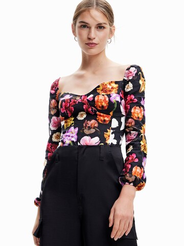 Desigual Blouse body 'VENEZE-LACROIX' in Gemengde kleuren: voorkant