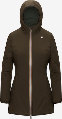 K-Way - Chaqueta de invierno 'K-WAY DENISE ST WARM DOUBLE GIUBBINO' en verde: frente