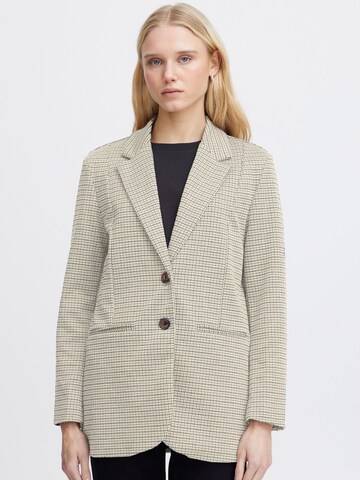 ICHI Blazers ' KATE ' in Beige: voorkant