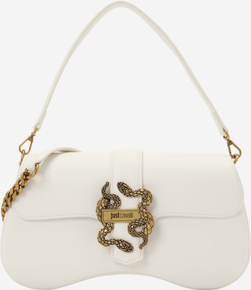 Just Cavalli Наплечная сумка в Белый: спереди