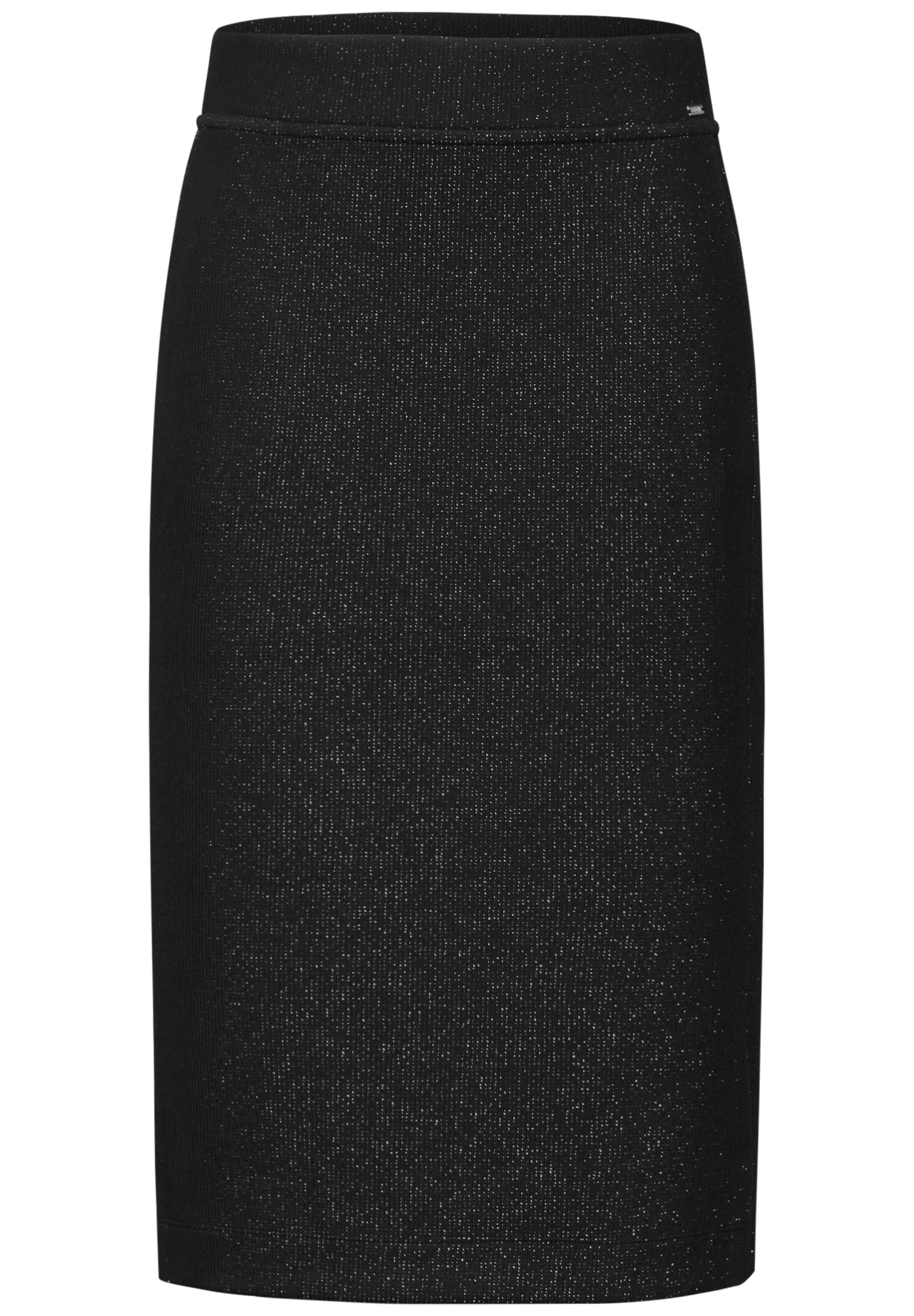 CECIL Rock mit Glitzerdetails in Schwarzmeliert | ABOUT YOU