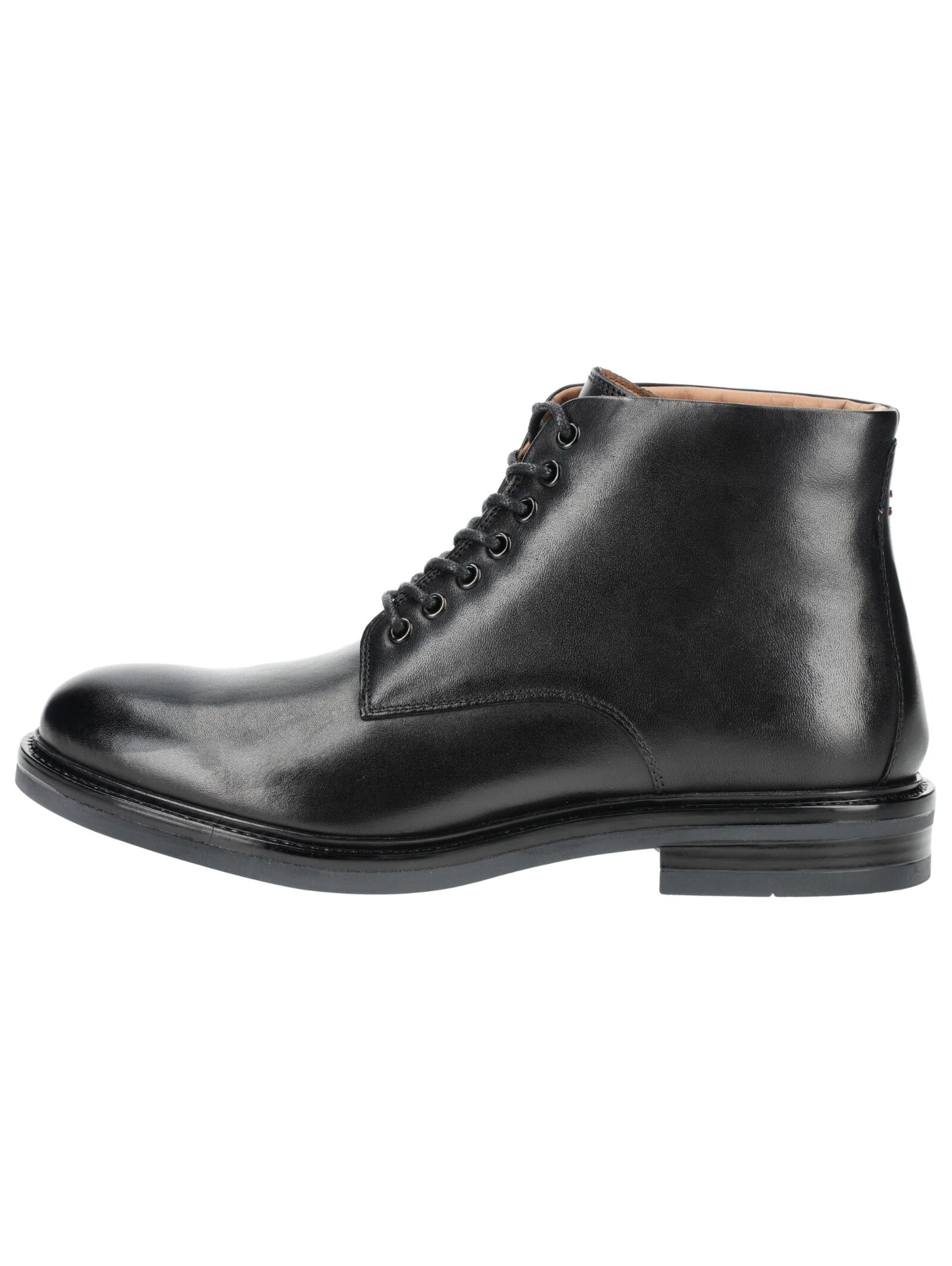 GIOSEPPO Schnürstiefel in Schwarz: Seite