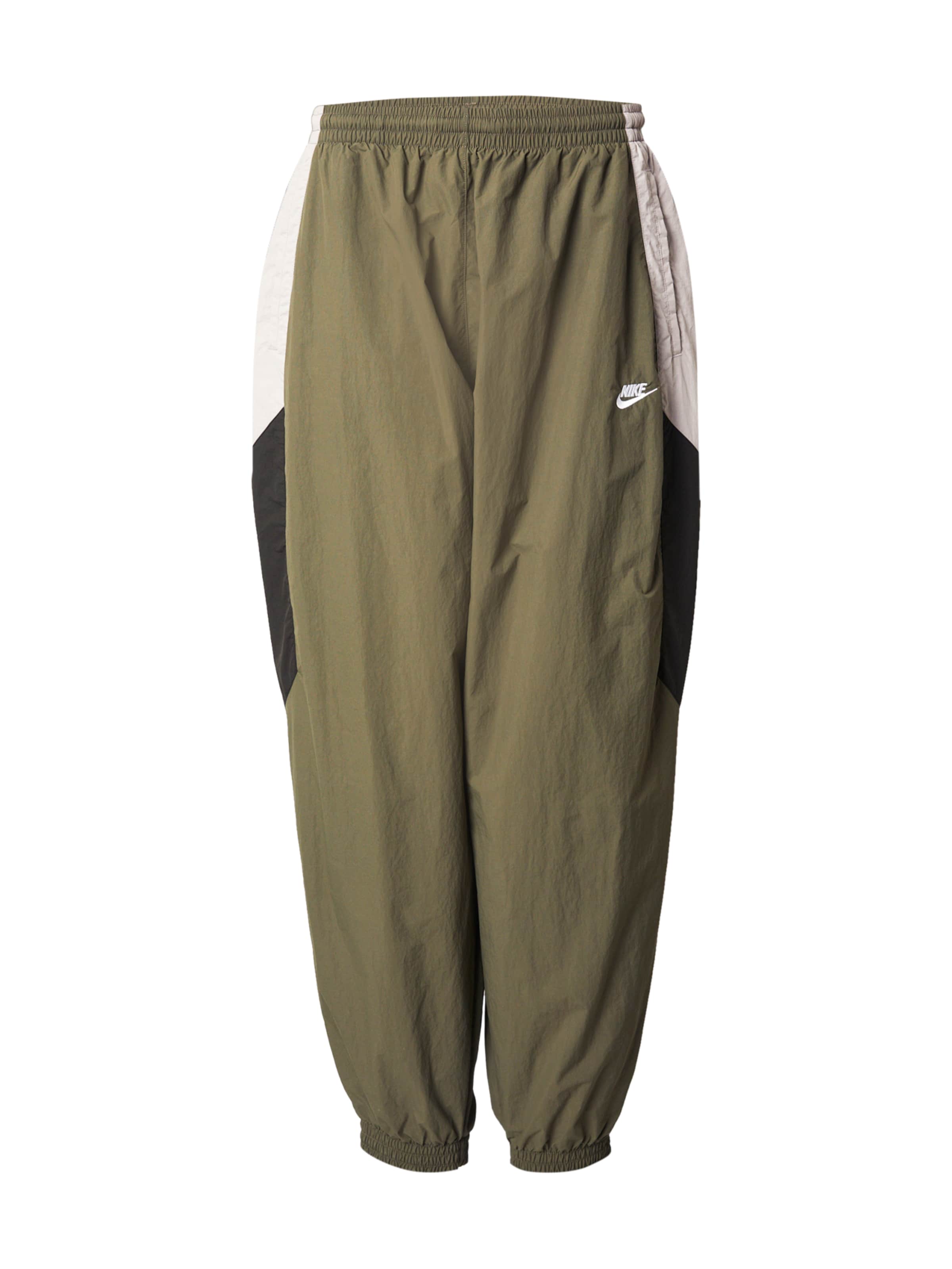 Nike Sportswear - Folgado Calças 'CLUB' em verde: frente