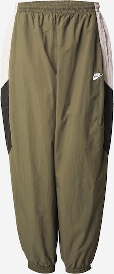 Kelnės 'CLUB' iš Nike Sportswear, spalva – šviesiai pilka / alyvuogių spalva / juoda, Prekių apžvalga