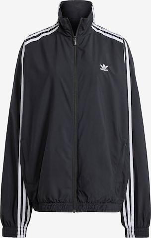 ADIDAS ORIGINALS Between-season jacket 'Adilenium' in Black: front