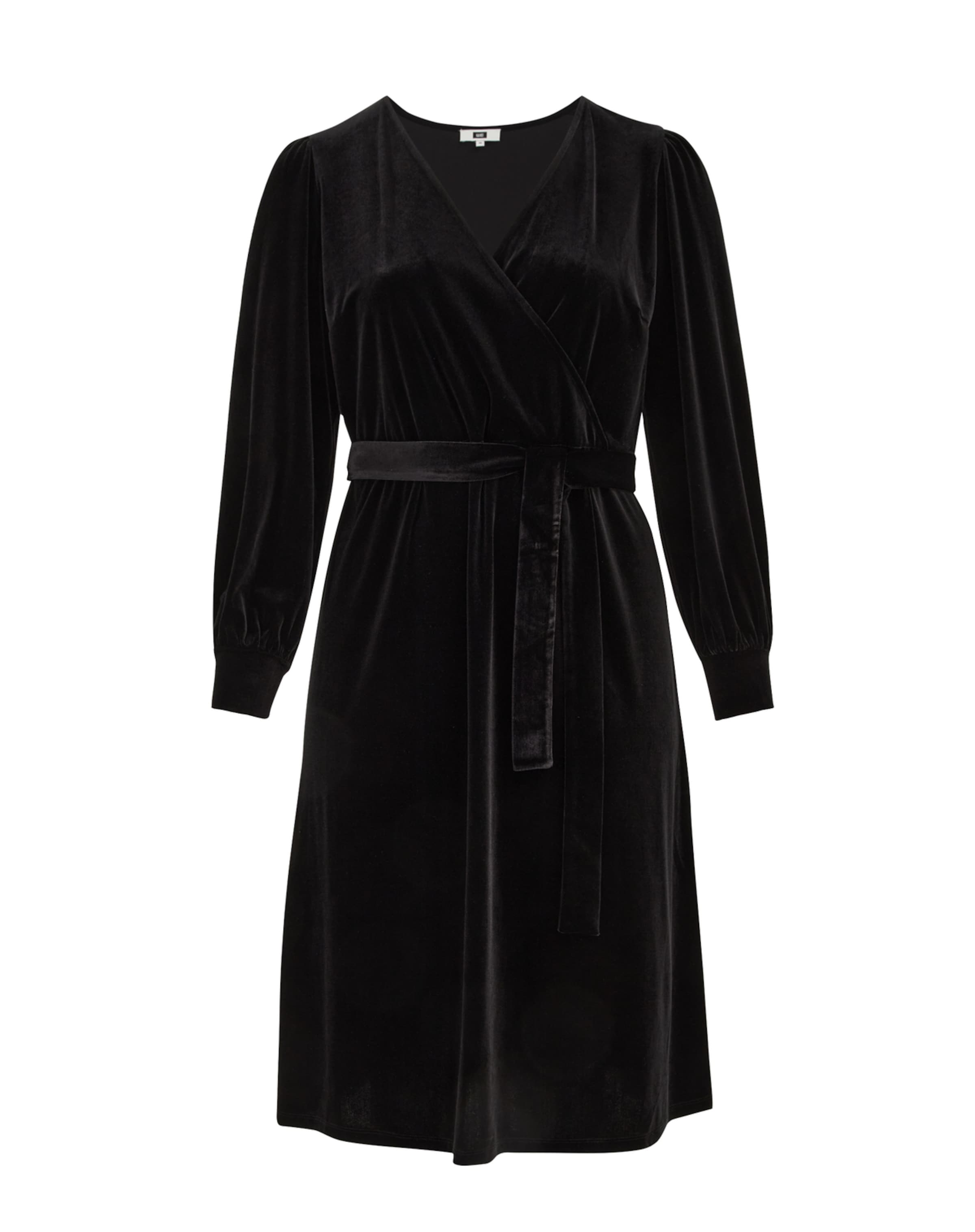 WE Fashion Платье в Черный: спереди