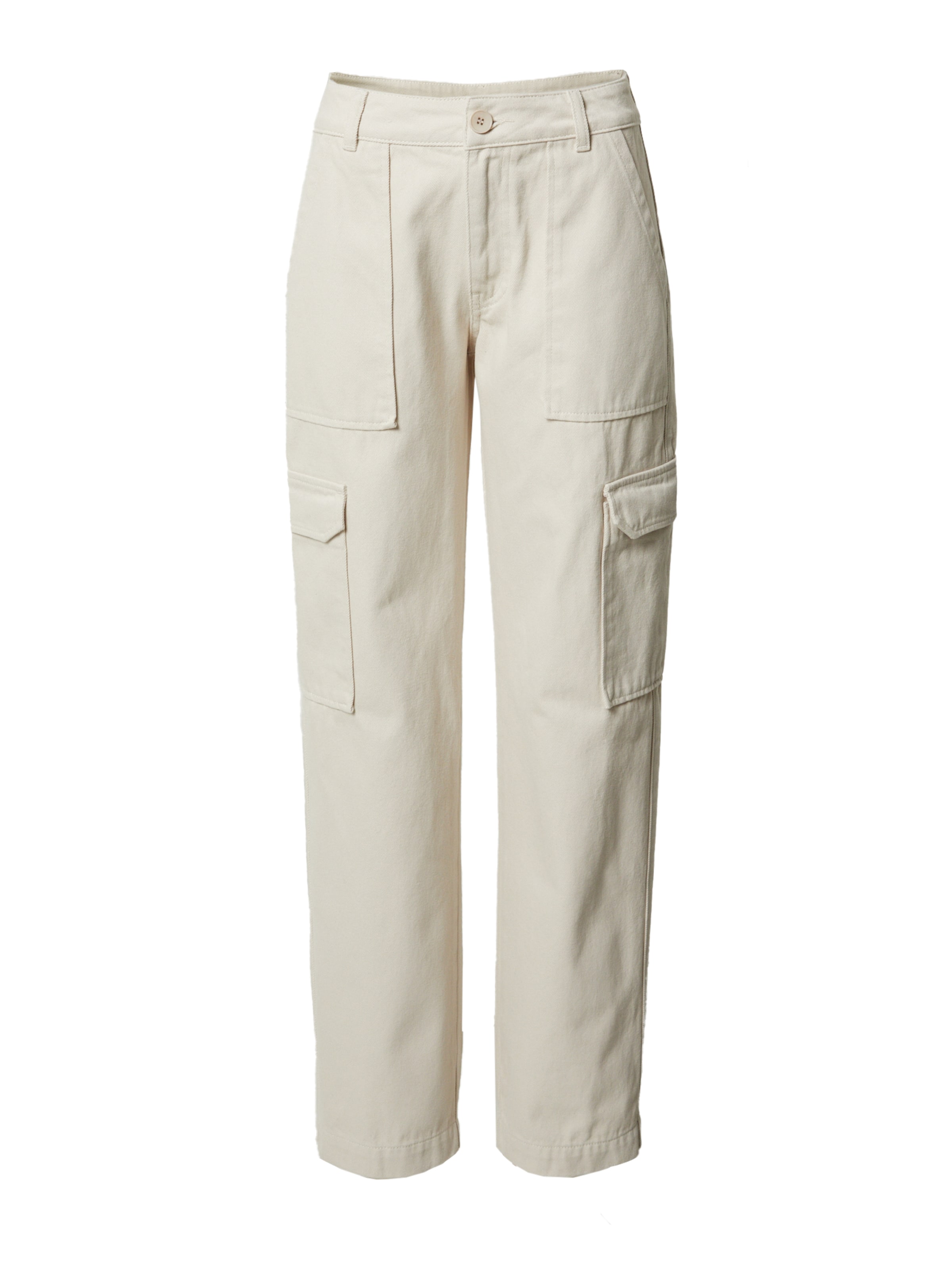 Wide Leg Pantalon 'Frances' A LOT LESS en beige : devant