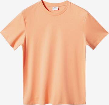 MANGO MAN Shirt 'CHERLO-H' in Oranje: voorkant