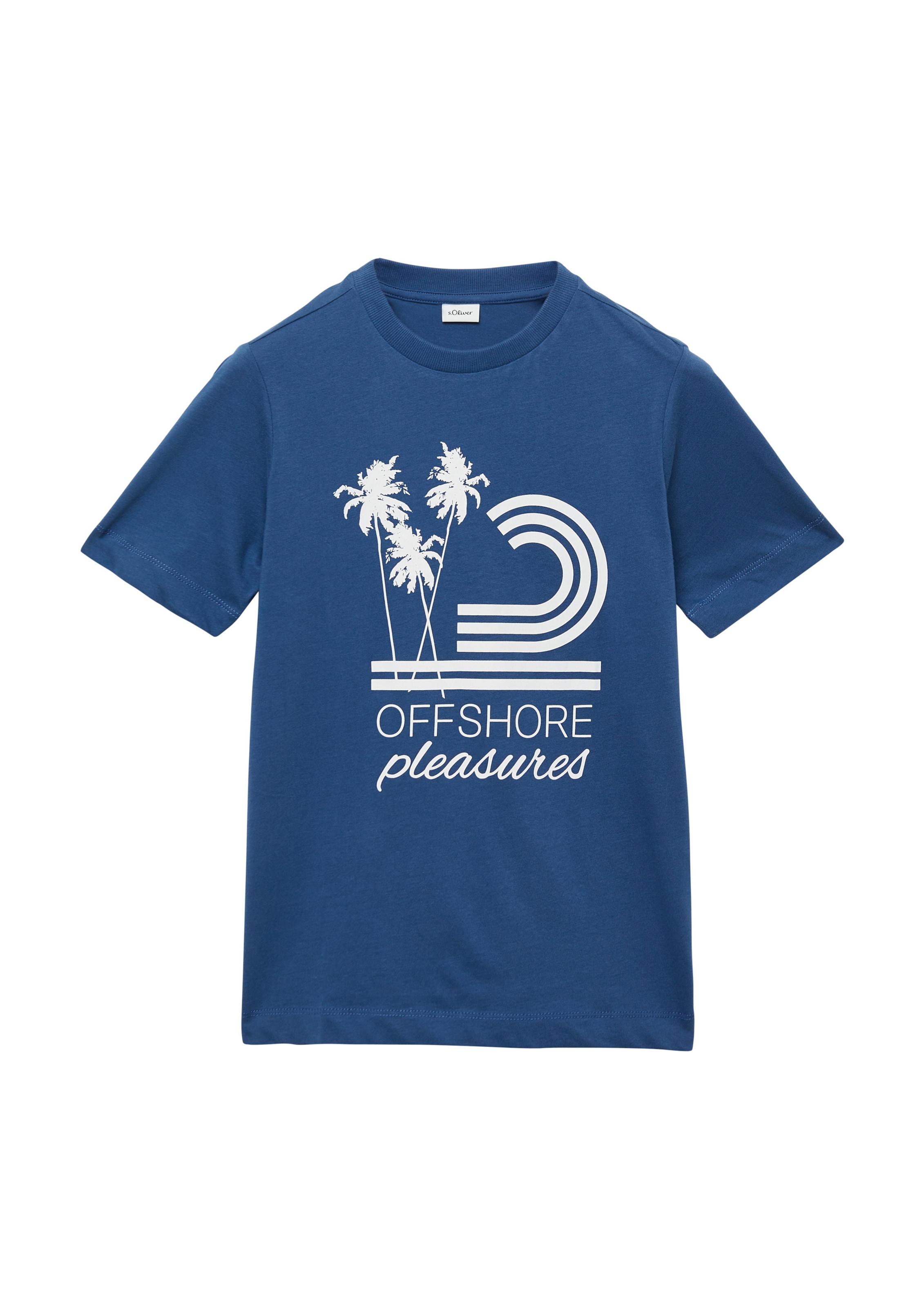 T-Shirt s.Oliver en bleu : devant