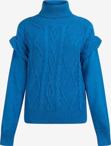 MYMO Sweater 'Blonda' in Blue: front