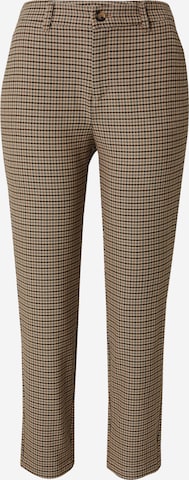 s.Oliver Tapered Broek in Beige: voorkant