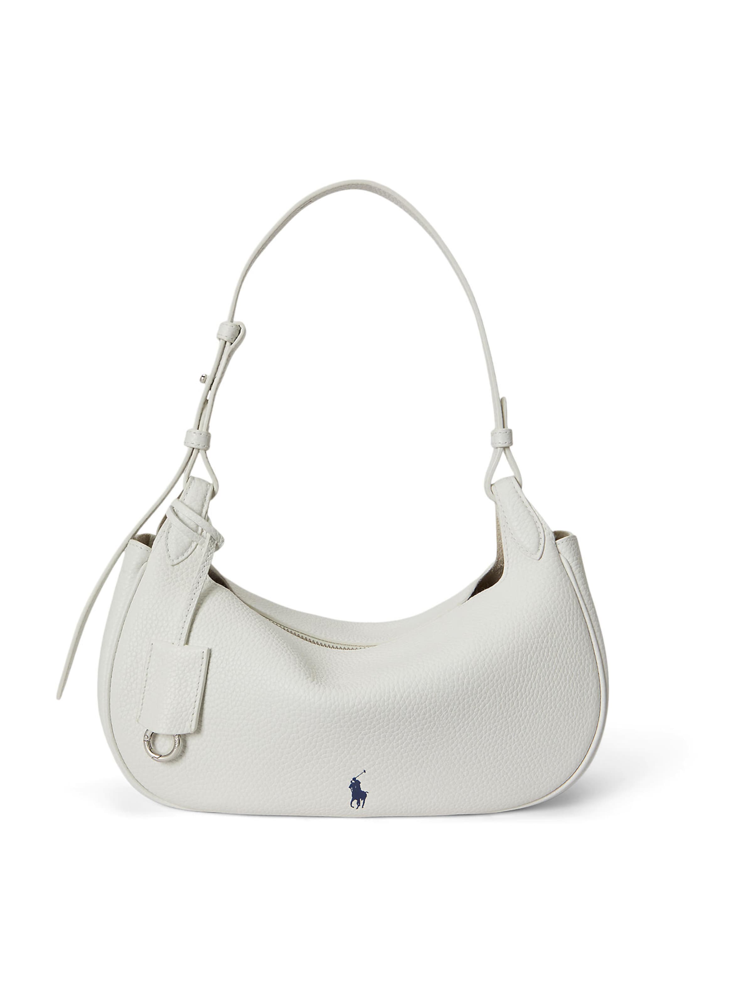 Polo Ralph Lauren Чанта за през рамо в бяло: отпред