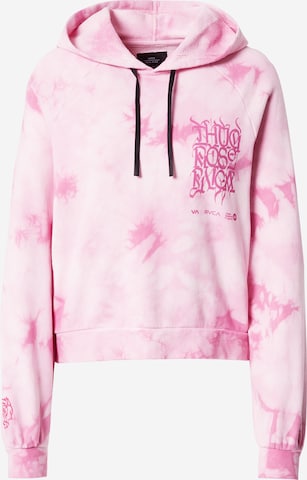 RVCA Athletic Sweatshirt in Pink: front