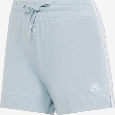 Pantaloni sportivi 'Essentials' ADIDAS SPORTSWEAR di colore blu chiaro / bianco, Visualizzazione prodotti