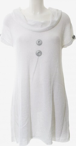 JOACHIM BOSSE Strickshirt in S in White: front