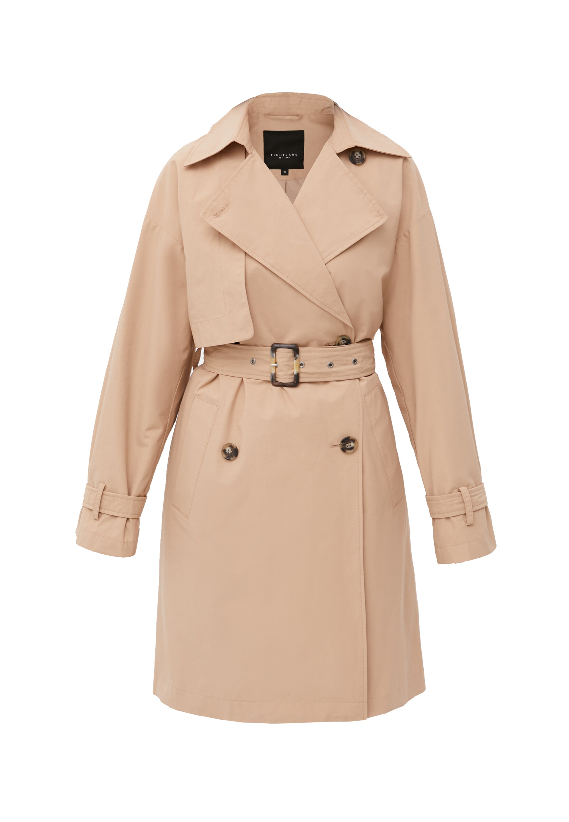 Finn Flare Between-seasons coat in XL in Beige, Item view