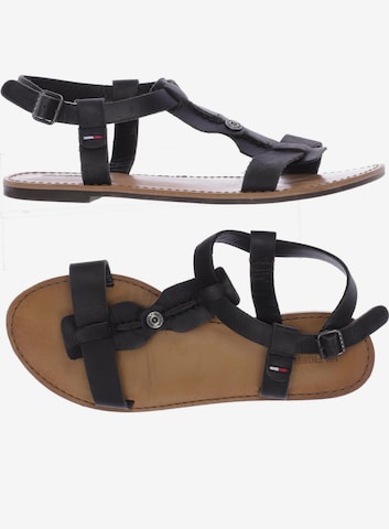 Tommy Jeans Sandals & High-Heeled Sandals in 38 in Black: front