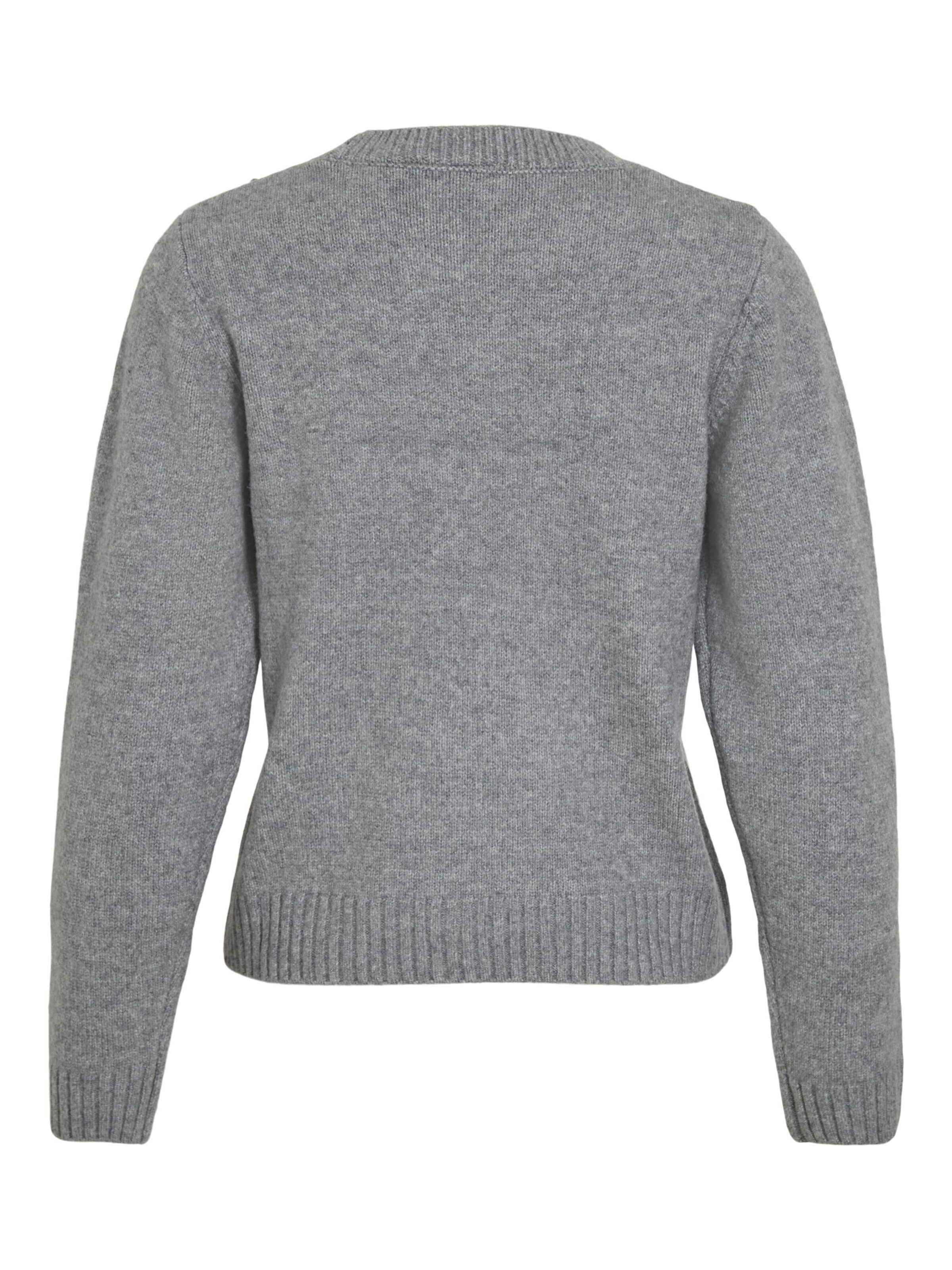 Pullover 'LANIE' di VILA in grigio