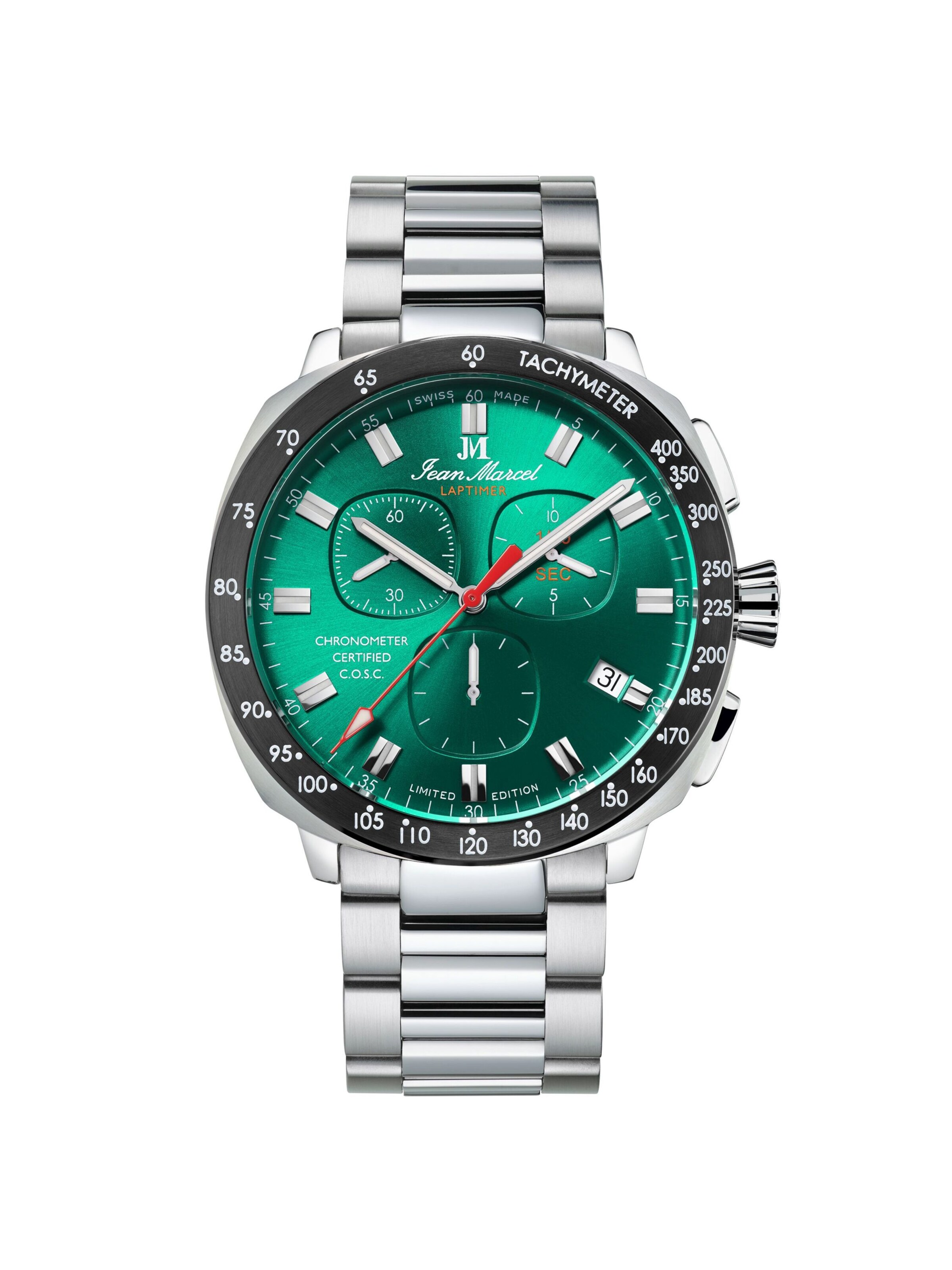 Jean Marcel Analog Watch in Silver: front