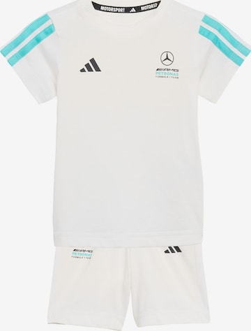 ADIDAS PERFORMANCE - Chándal ' MERCEDES-AMG PETRONAS FORMULA 1' en blanco: frente