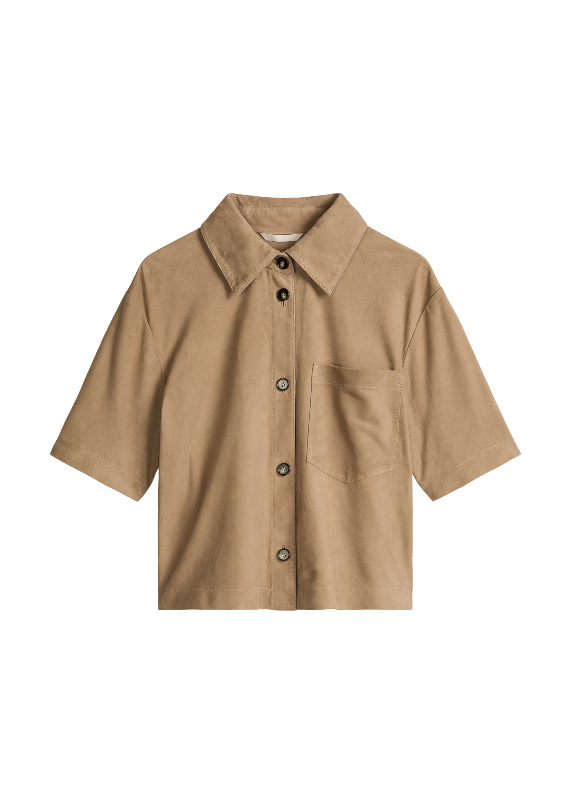 Marc O'Polo Blouse in Beige: voorkant
