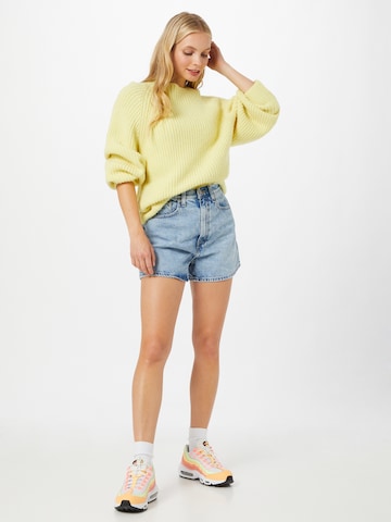 LEVI'S ® Loosefit Jeans 'High Loose Short' i blå