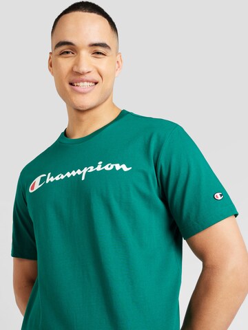 T-Shirt Champion Authentic Athletic Apparel en vert