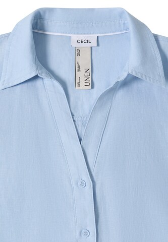 CECIL Bluse in Blau
