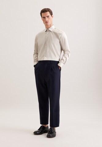 Coupe regular Chemise 'Smart Classics' SEIDENSTICKER en beige