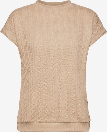 ESPRIT Sweatshirt in Beige: predná strana