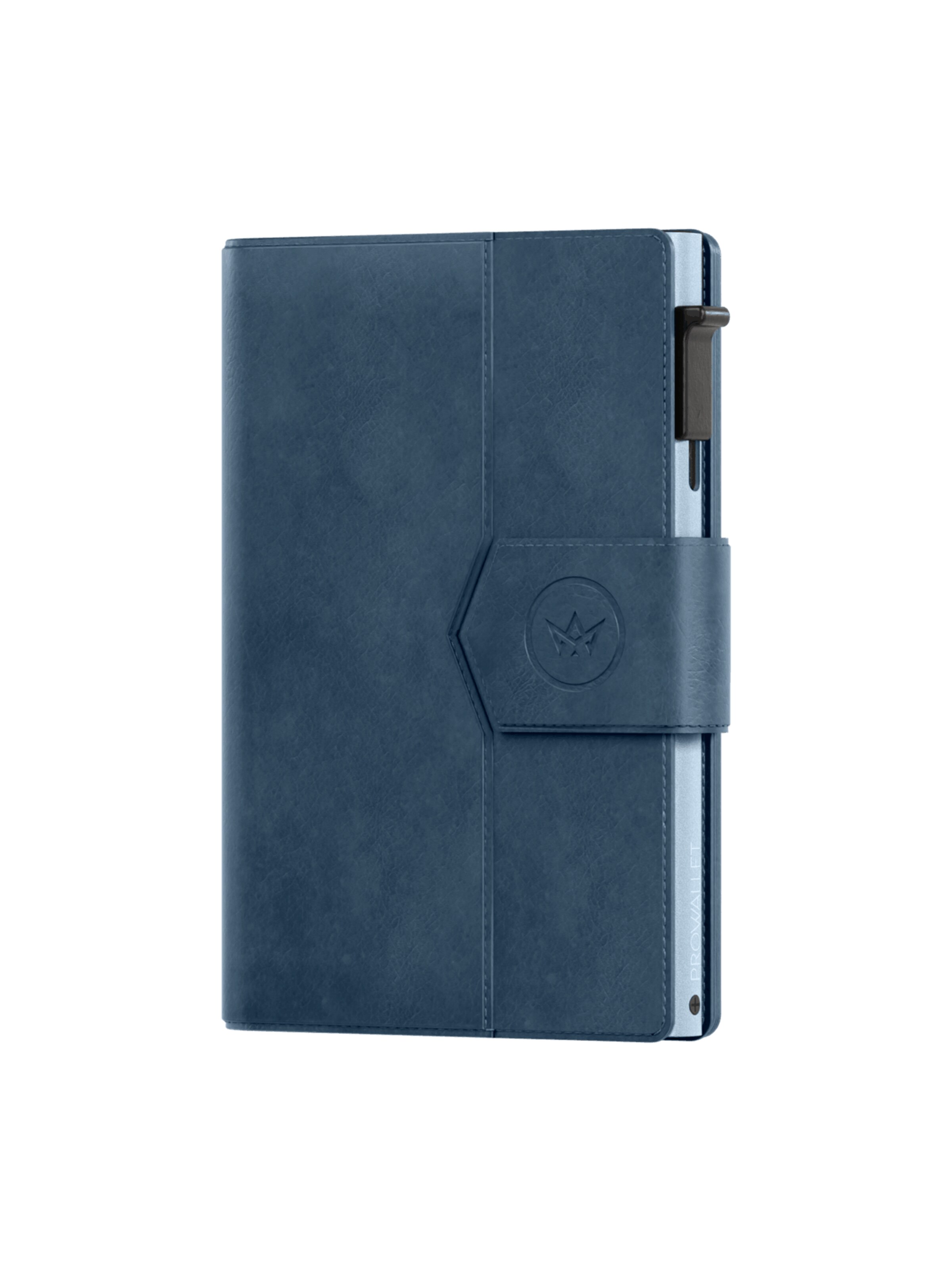 Prowallet Wallet 'Pasjeshouder Plus' in Blue: front